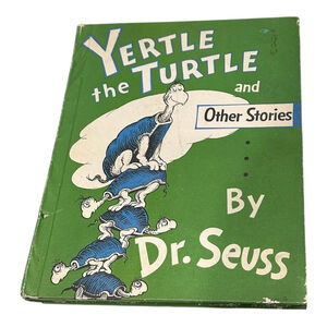 Yertle The Turtle And Other Stories Dr Seuss Hardcover 1958 First Edition